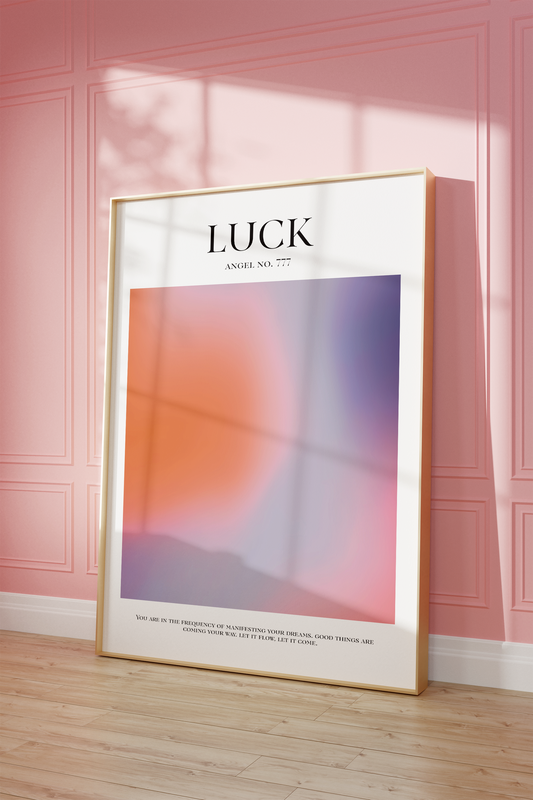 Plakat Luck 777